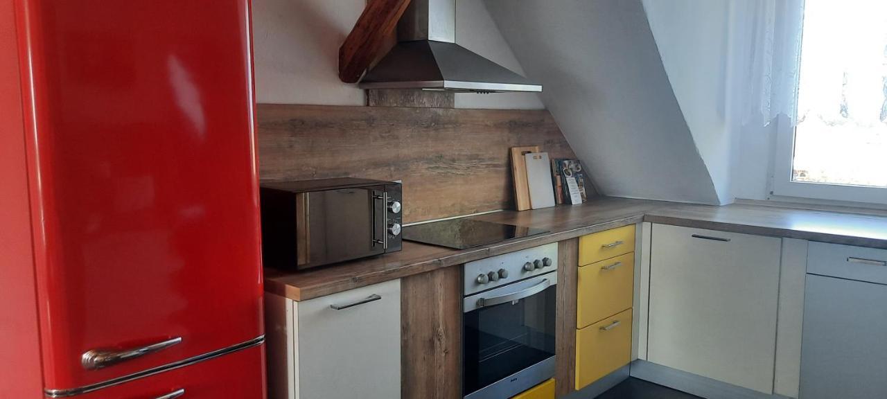 Gaststaette Und Pension Zur Schiene Merseburg Dış mekan fotoğraf