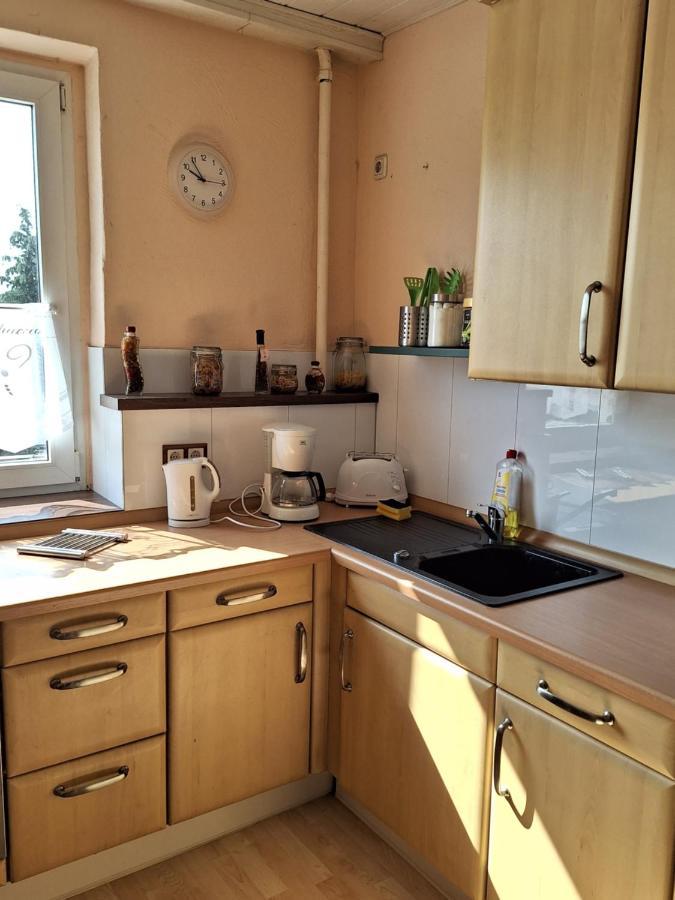 Gaststaette Und Pension Zur Schiene Merseburg Dış mekan fotoğraf